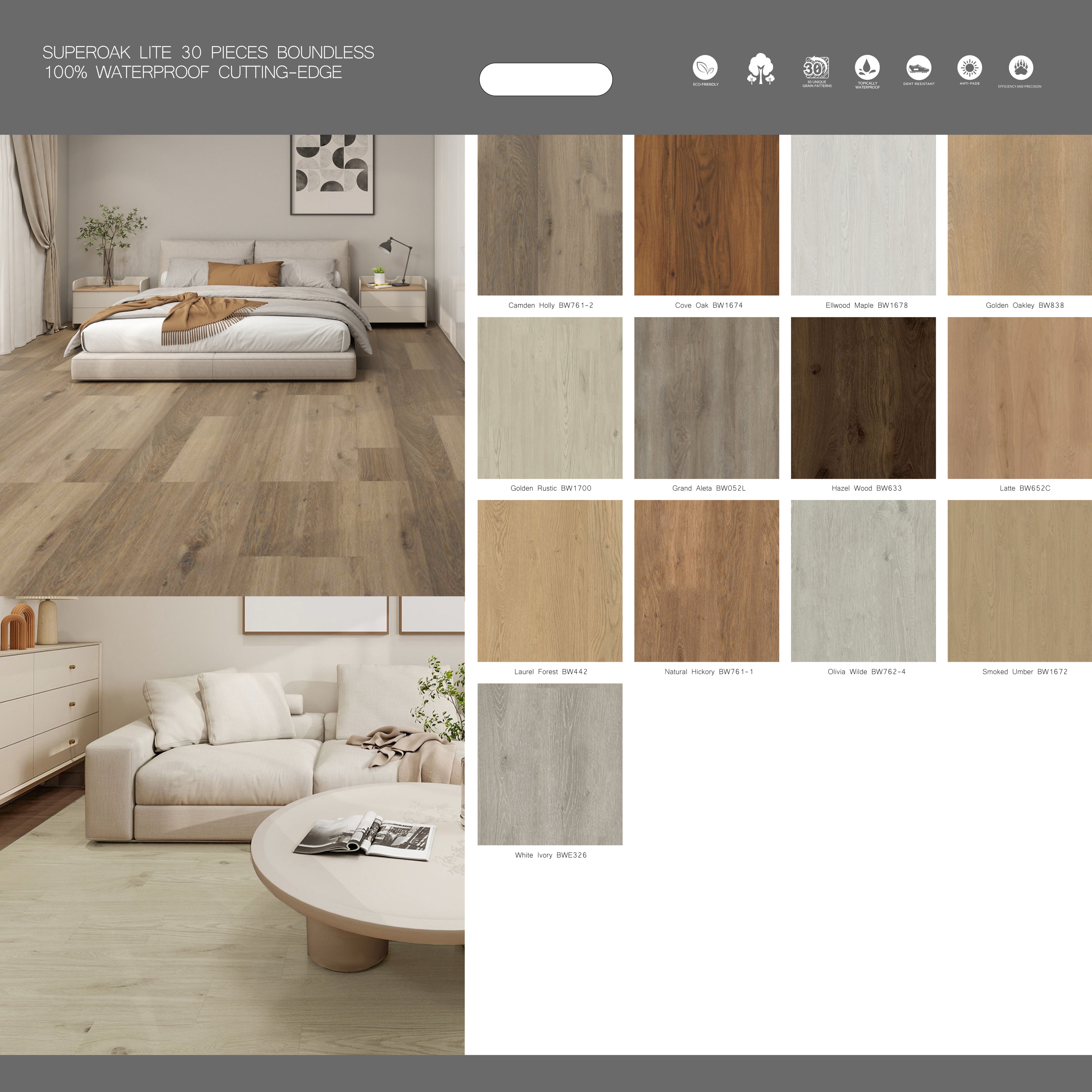 What Makes Hybrid Flooring Waterproof? The Science Explained | SuperOak Hybrid Wood Flooring