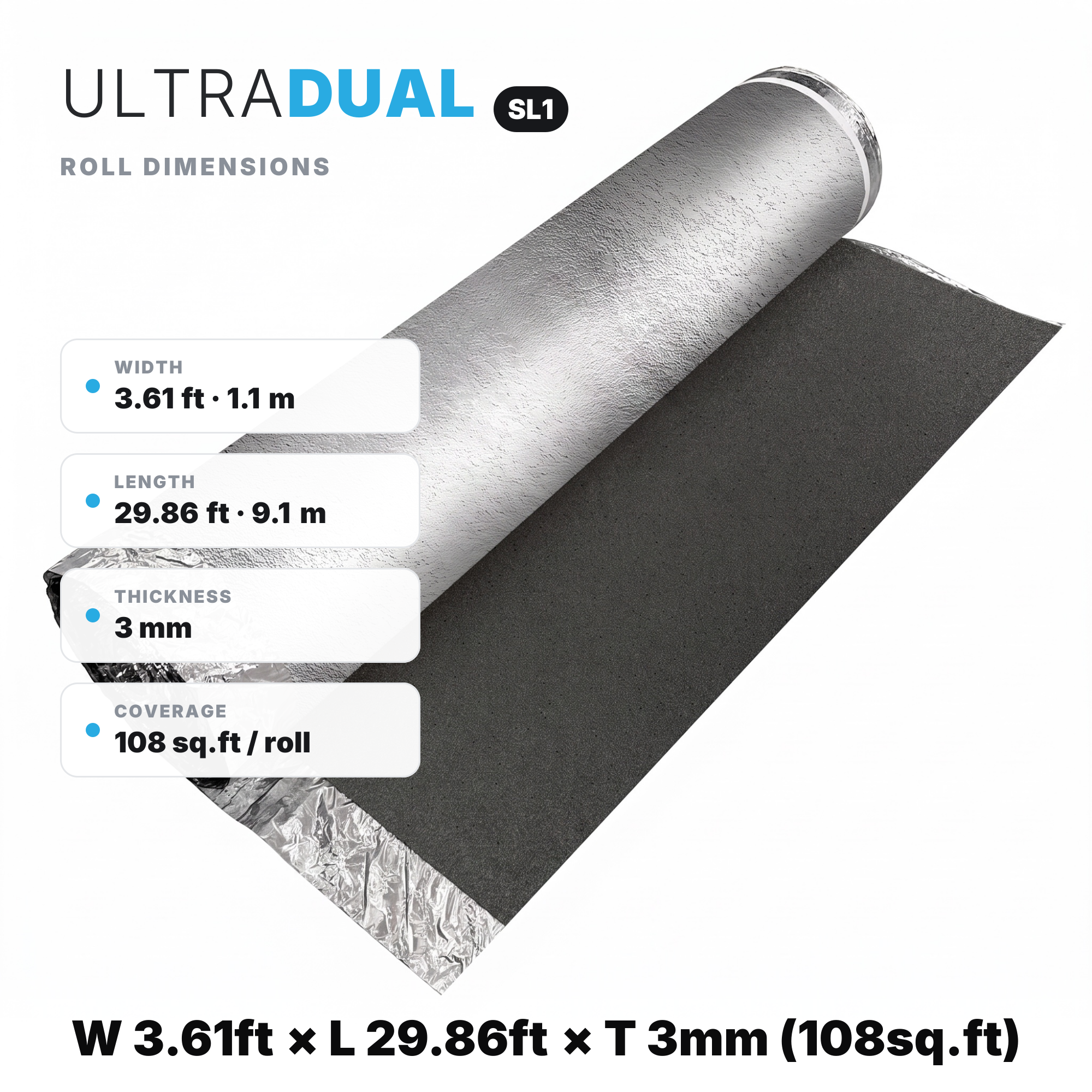 ULTRADUAL SL1 — 尺寸标注