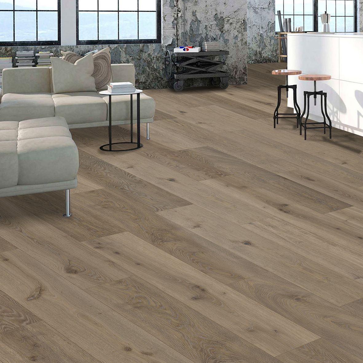 Camden Holly SuperOak Lite Hybrid Wood Flooring