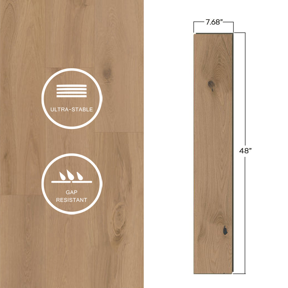 Latte SuperOak Lite Hybrid Wood Flooring