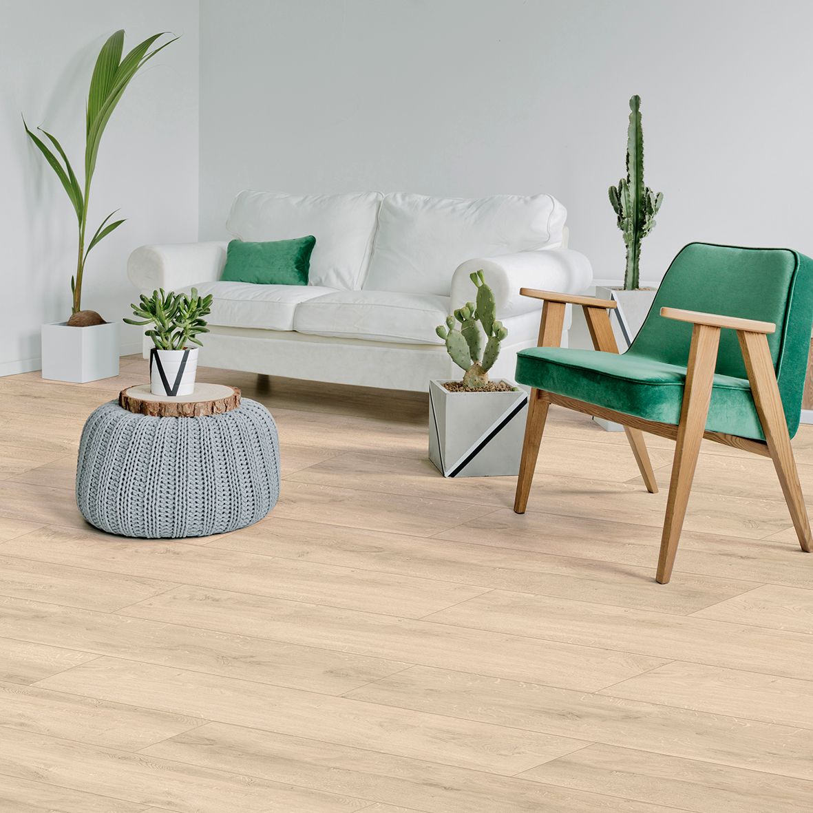 Light Canoy SuperOak Select Hybrid Wood Flooring