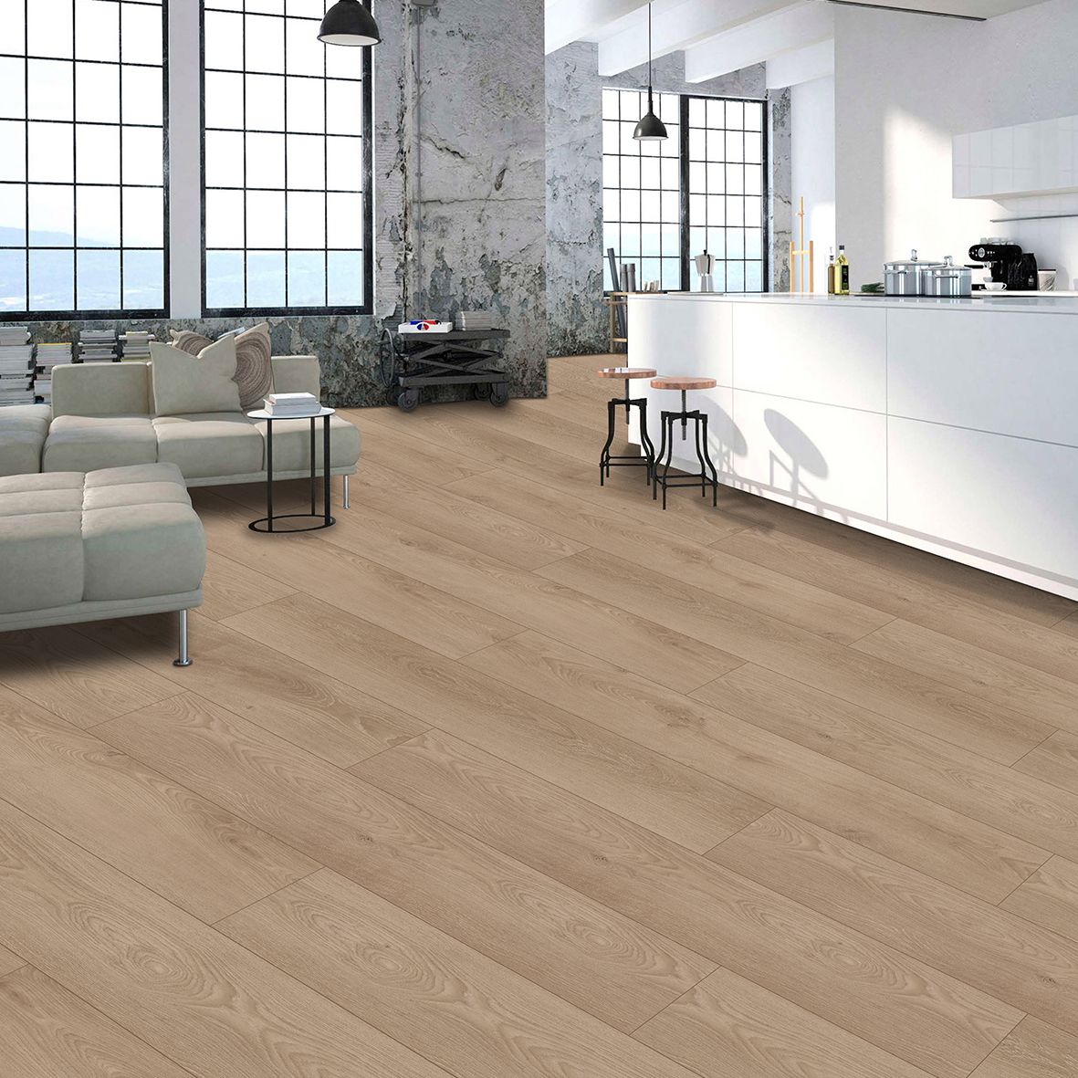 Natural Clean SuperOak Select Hybrid Wood Flooring