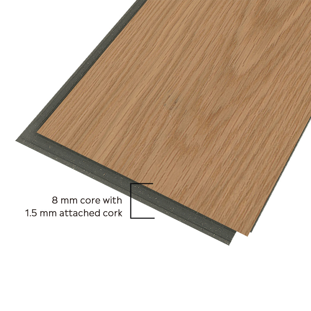 Smoked Umber — SuperOak construction and dimensions