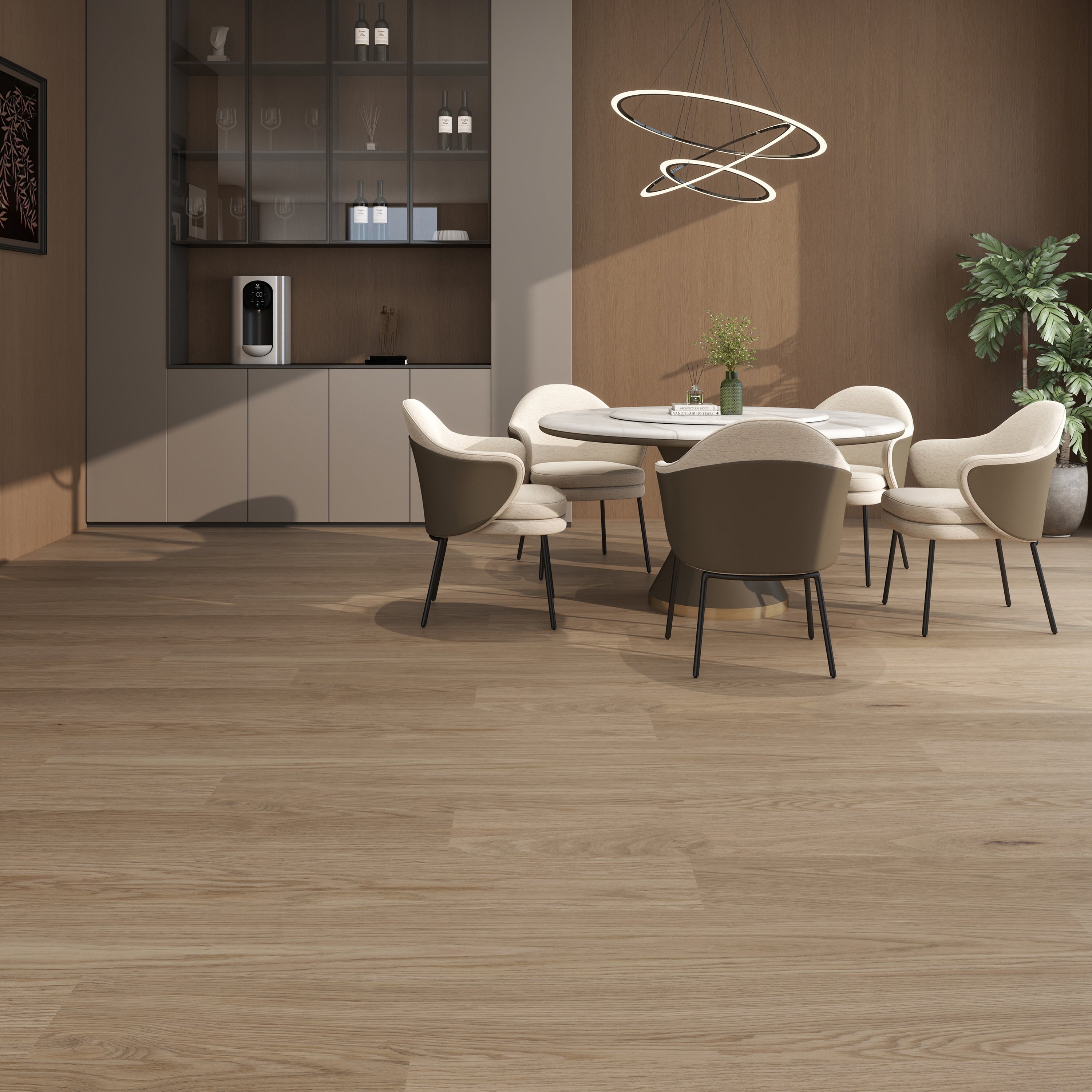 Warm Hickory — SuperOak in a living space