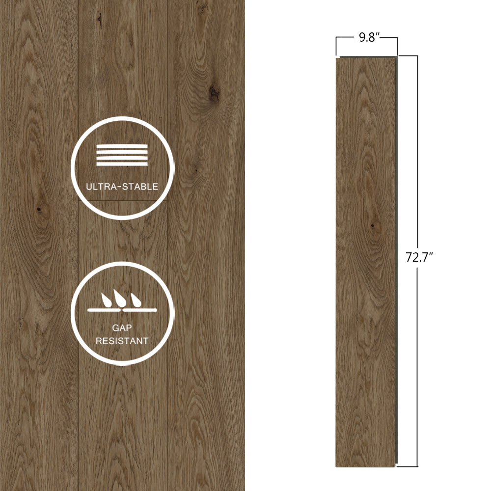 Simple Brown — SuperOak construction and dimensions