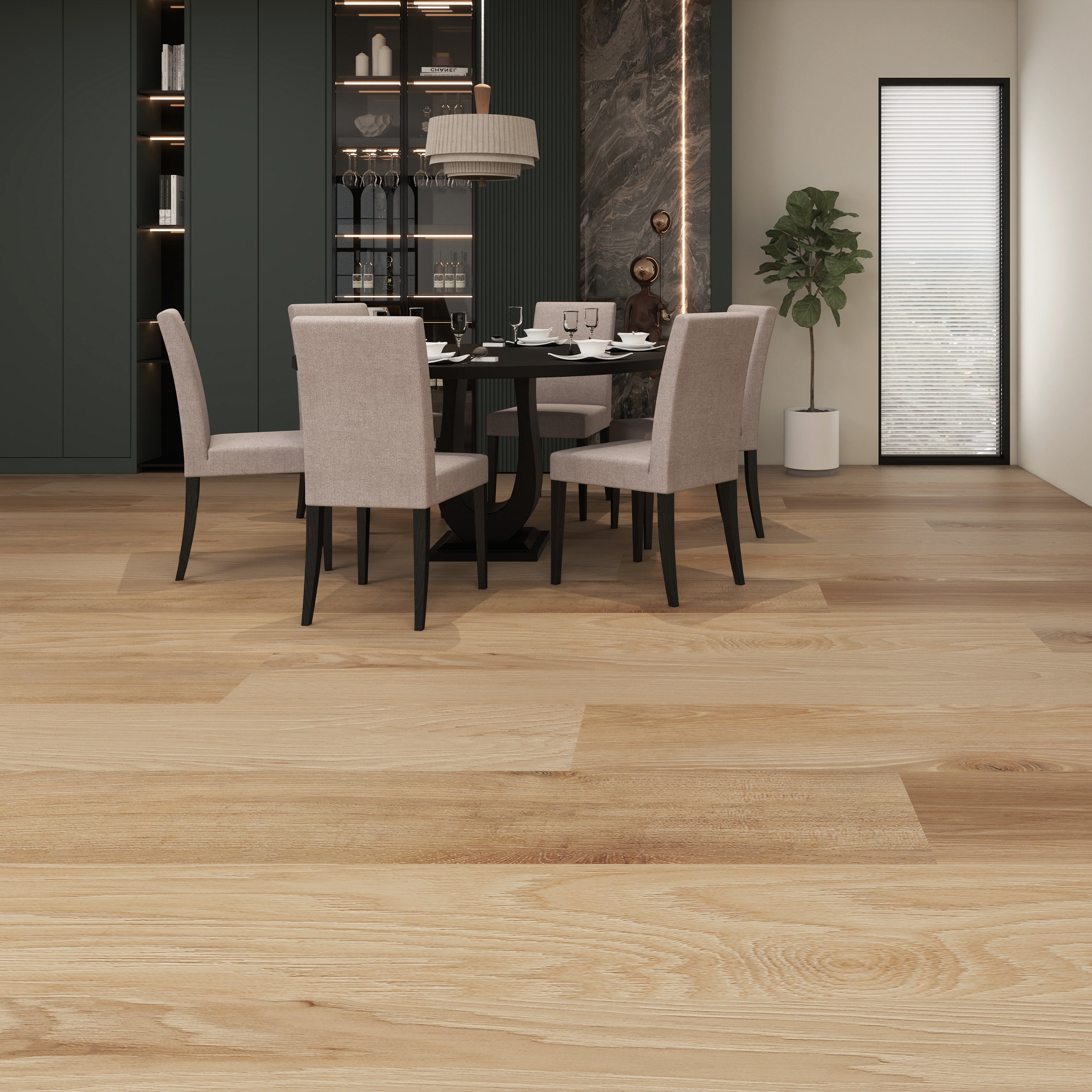 Golden Hickory — SuperOak in a living space