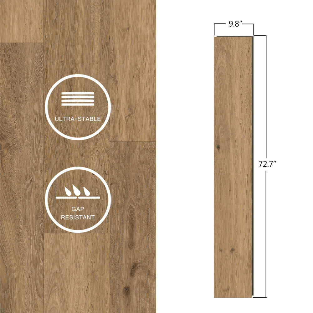 Classic Hickory — SuperOak construction and dimensions