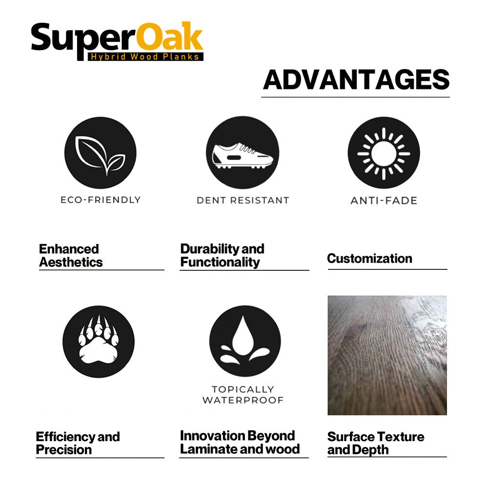 Classic Hickory — SuperOak layer structure — 3D printing ecosystem