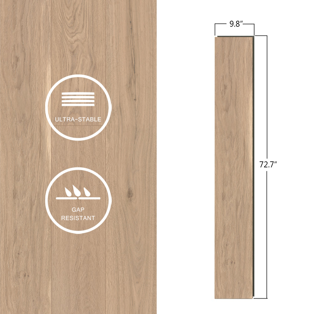 Vintage Oak — SuperOak construction and dimensions