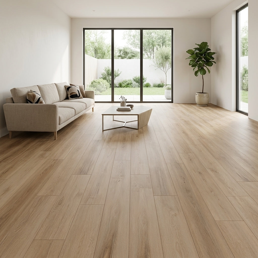 Sunshine Hickory — SuperOak in a living space