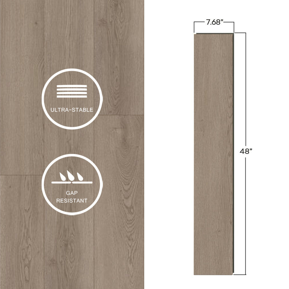 Clean Brushed — SuperOak construction and dimensions