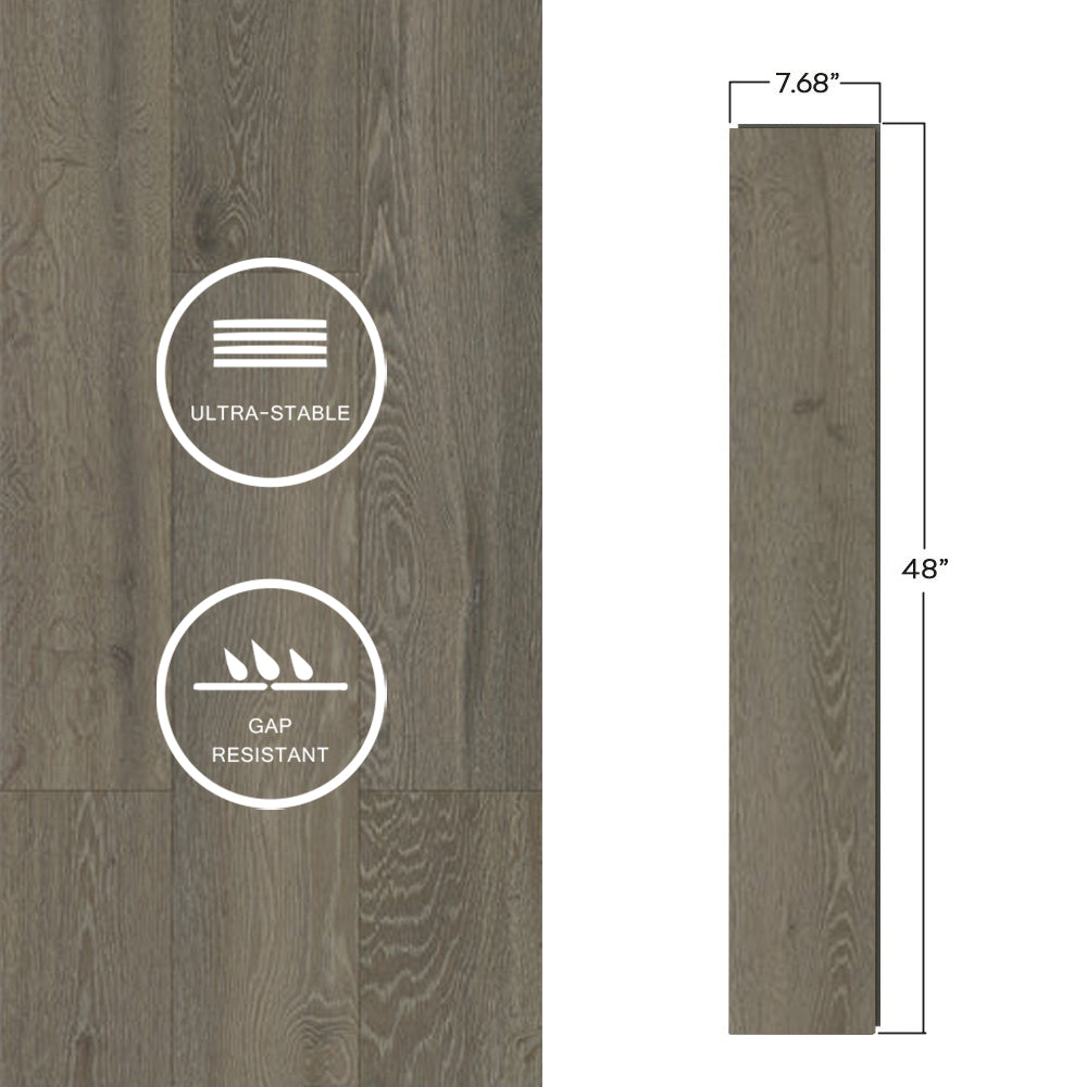 Gray Oak — SuperOak construction and dimensions