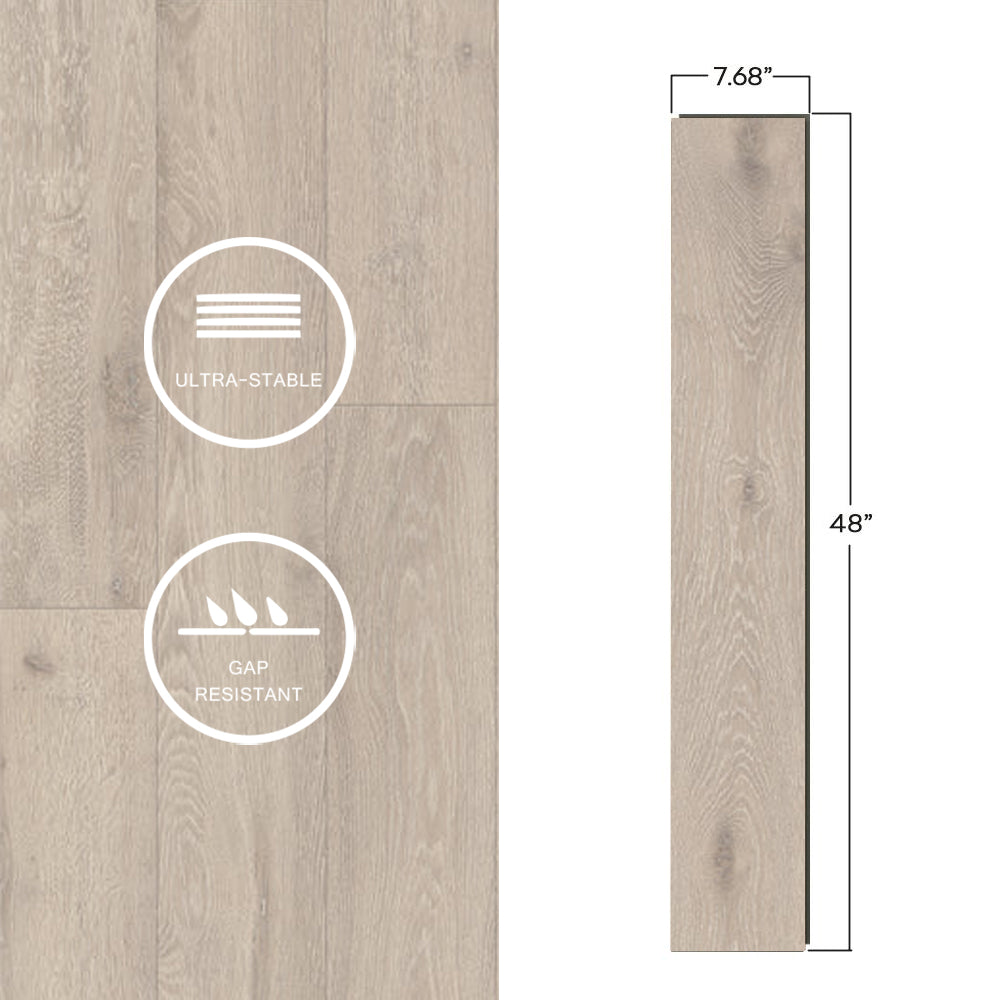 Riftwood Knot — SuperOak construction and dimensions