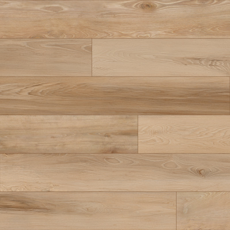Sunshine Hickory - SuperOak 12mm Hybrid Wood Plank 47.8"*7.7"