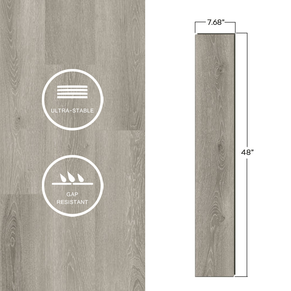 White Ivory SuperOak Lite Hybrid Wood Flooring