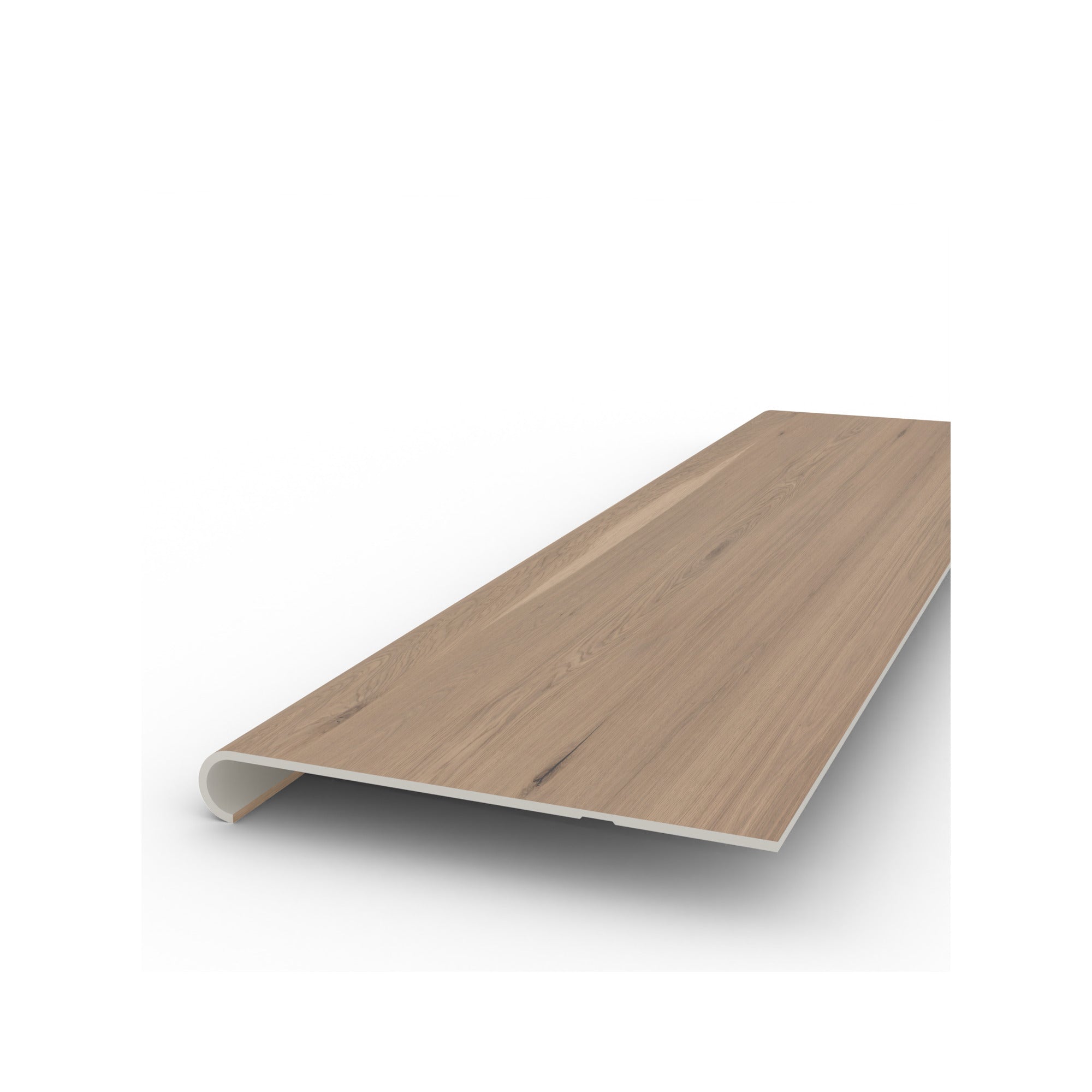 SUPEROAK SELECT Stair Tread Perfect-Match-Trim — 48 in x 12.2 in with 1.61 in nosing