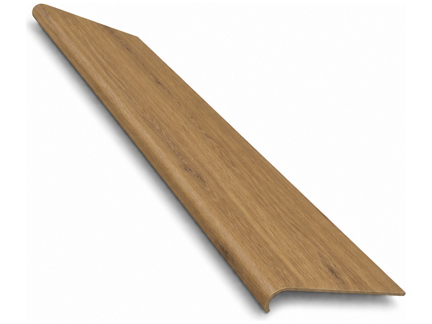 SuperOak ELITE Perfect-Match Stair Nose — Amber Canyon Oak
