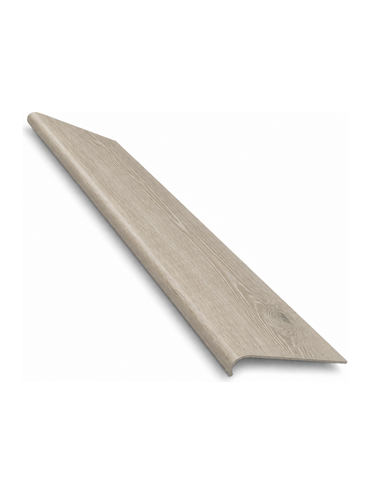 SuperOak ELITE Perfect-Match Stair Nose — Silver Mist Oak