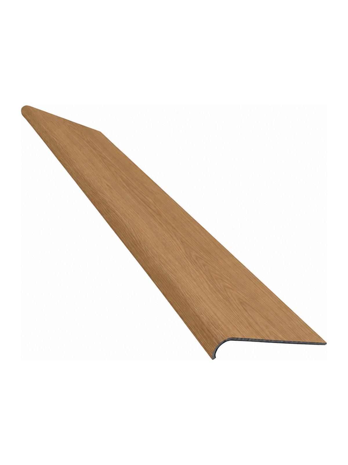 SuperOak LITE Perfect-Match Stair Tread — Smoked Umber