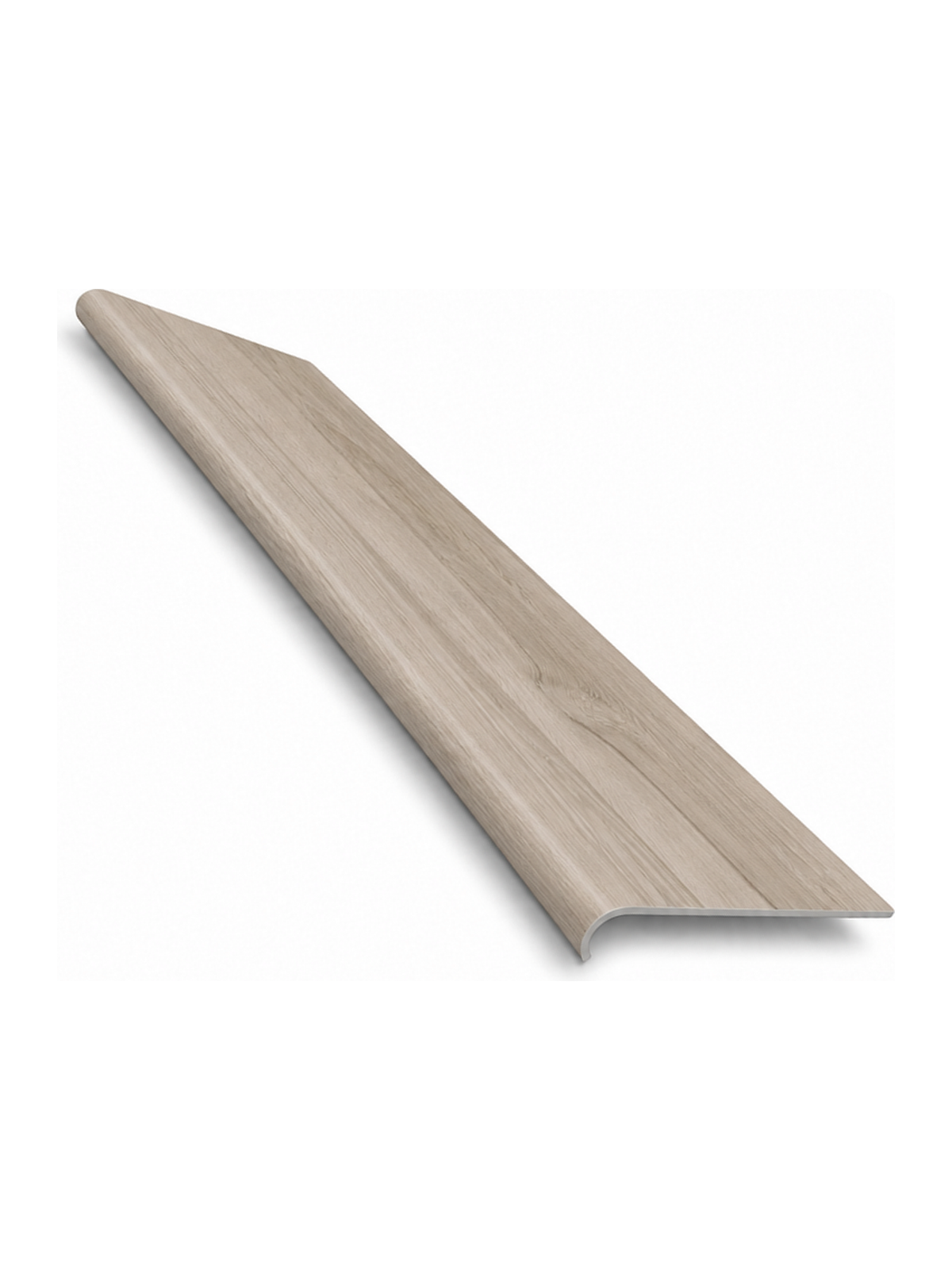 SuperOak PLUS Perfect-Match Stair Nose — Platinum Oak