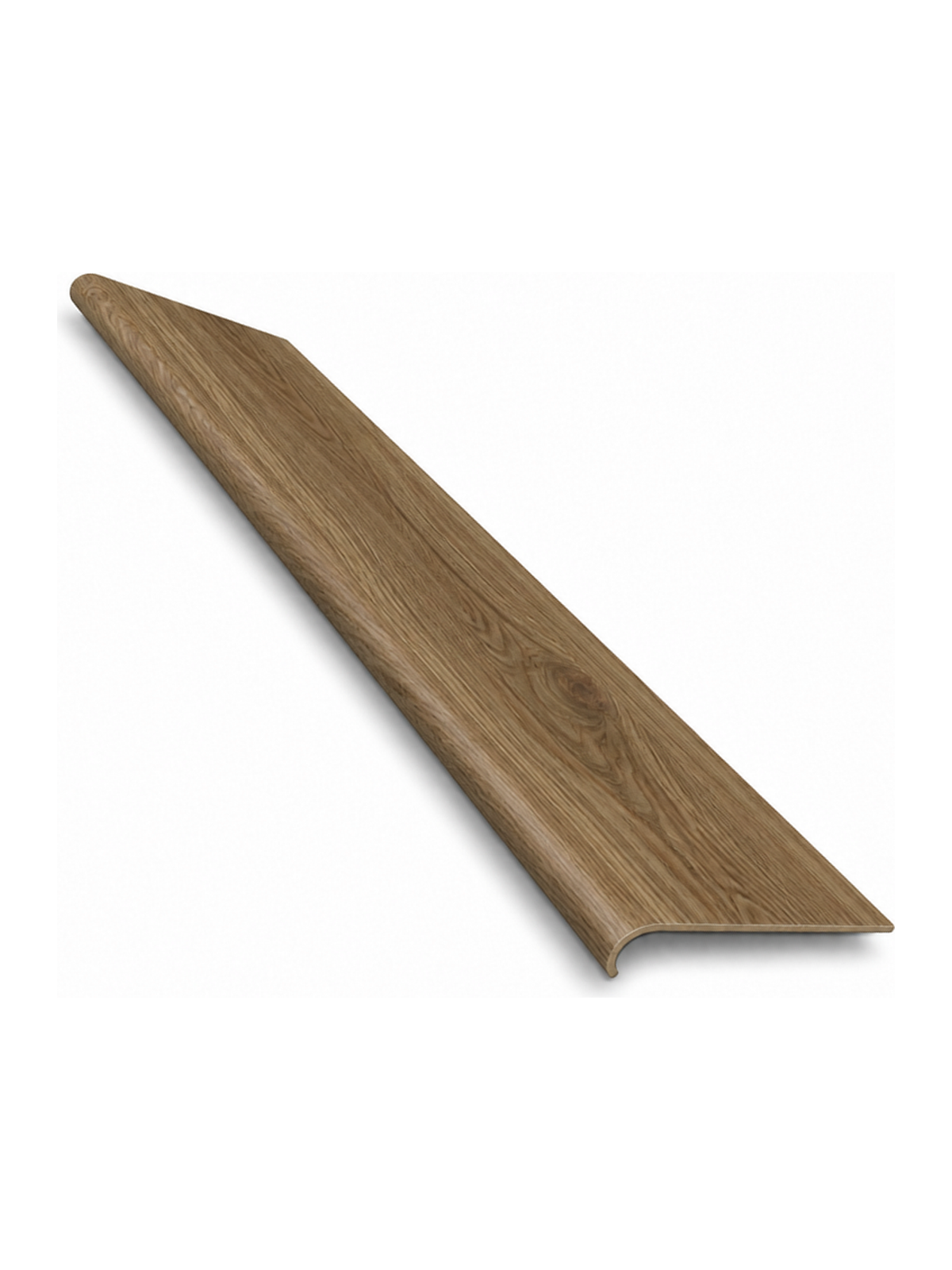 SuperOak PLUS Perfect-Match Stair Nose — Simple Brown